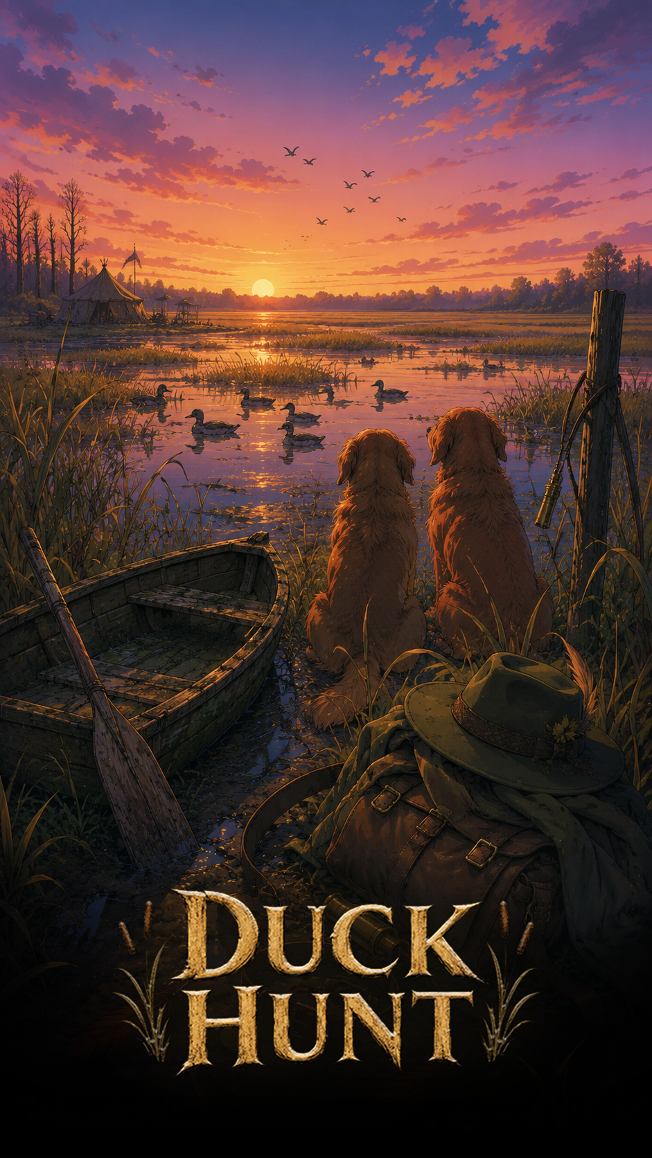 Duck Hunt adventure poster