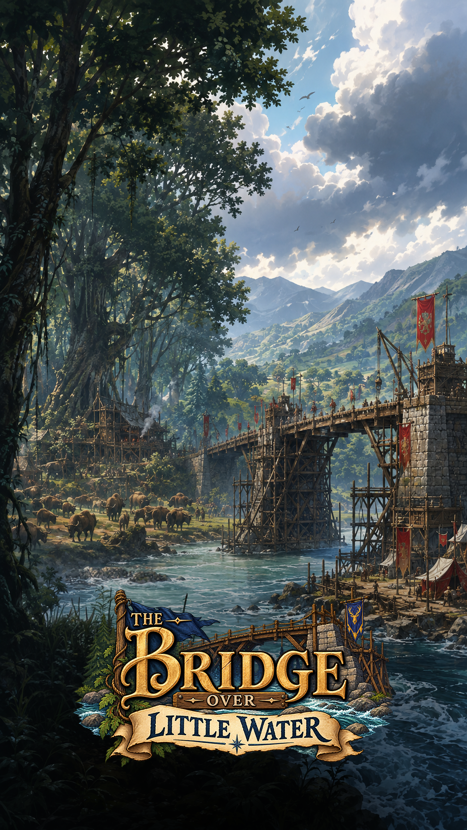 The Bridge Over Little Water adventure poster